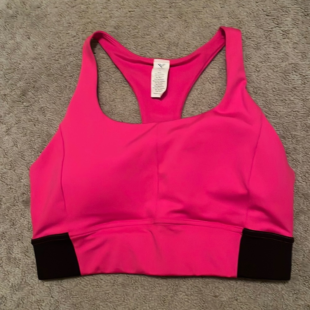 Hot Pink Sports Bra